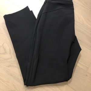 Black Lululemon technical pants size 4